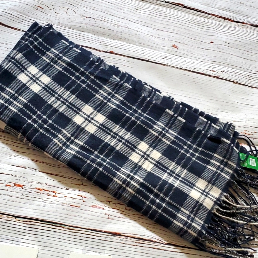 🆕️ GAP BLUE AND WHITE STRIPE SCARF 🧣